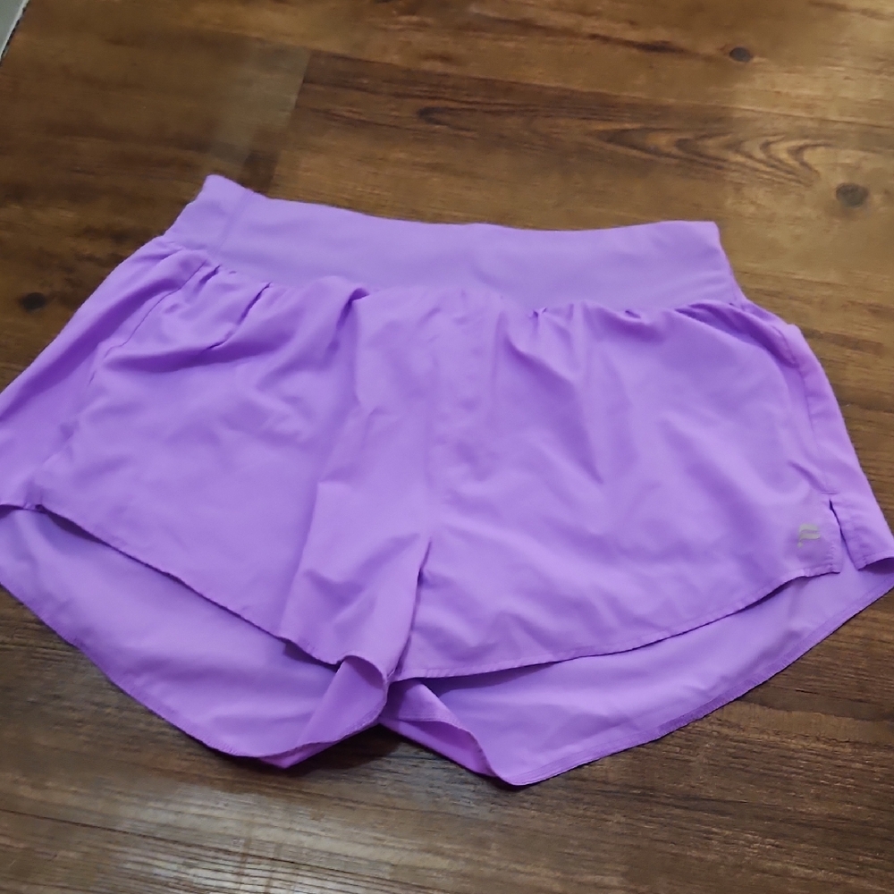 Fabletics Lavender Athletic Shorts